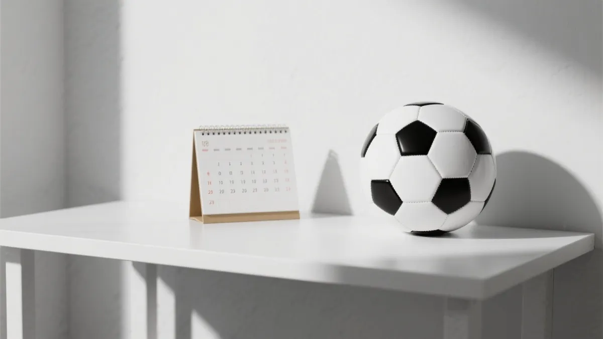 赛程日历与比赛安排示意图